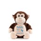 Preview: Stofftier Affe bestickt mit Namen